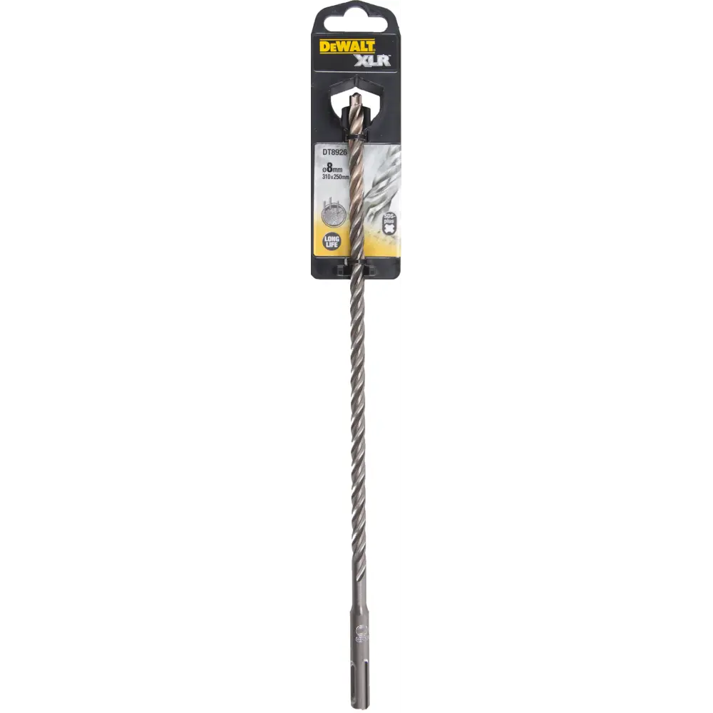 Фото 2 Бур по бетону SDS-Plus 8х250х310 мм DeWalt XLR DT8926