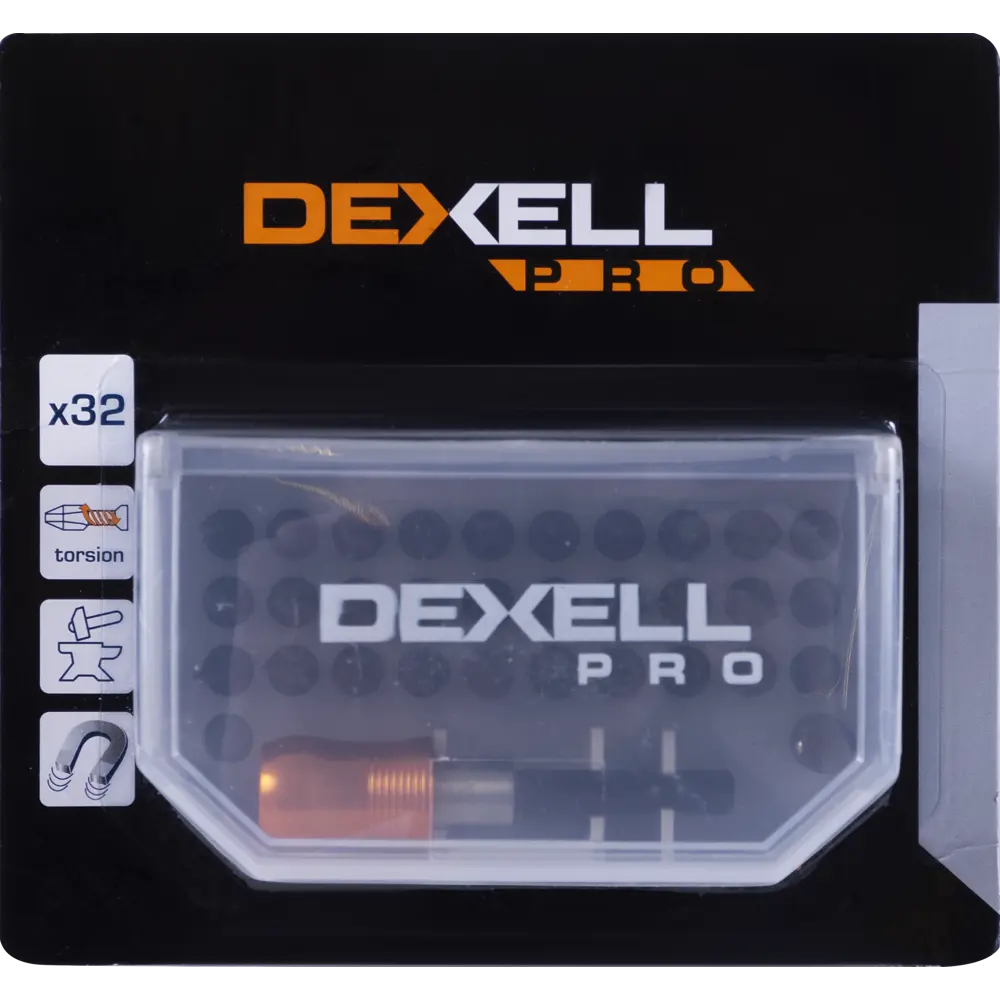Фото 4 Набор бит универсальный Dexell Pro, 32 шт. Фото 4 Набор бит универсальный Dexell Pro, 32 шт.
