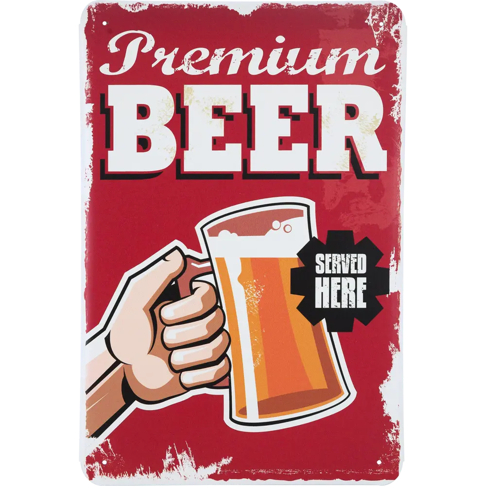 Фото Табличка «Premium Beer», 20х30 см Фото Табличка «Premium Beer», 20х30 см