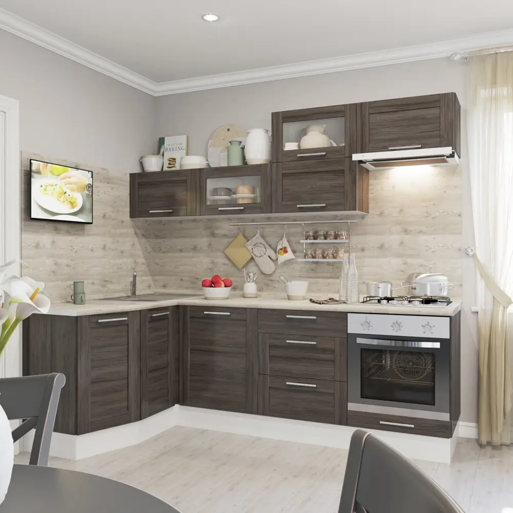 Фото 3 Дверь для шкафа Delinia «Фрейм тёмный» 45x92 см, ЛДСП, цвет коричневый Фото 3 Дверь для шкафа Delinia «Фрейм тёмный» 45x92 см, ЛДСП, цвет коричневый