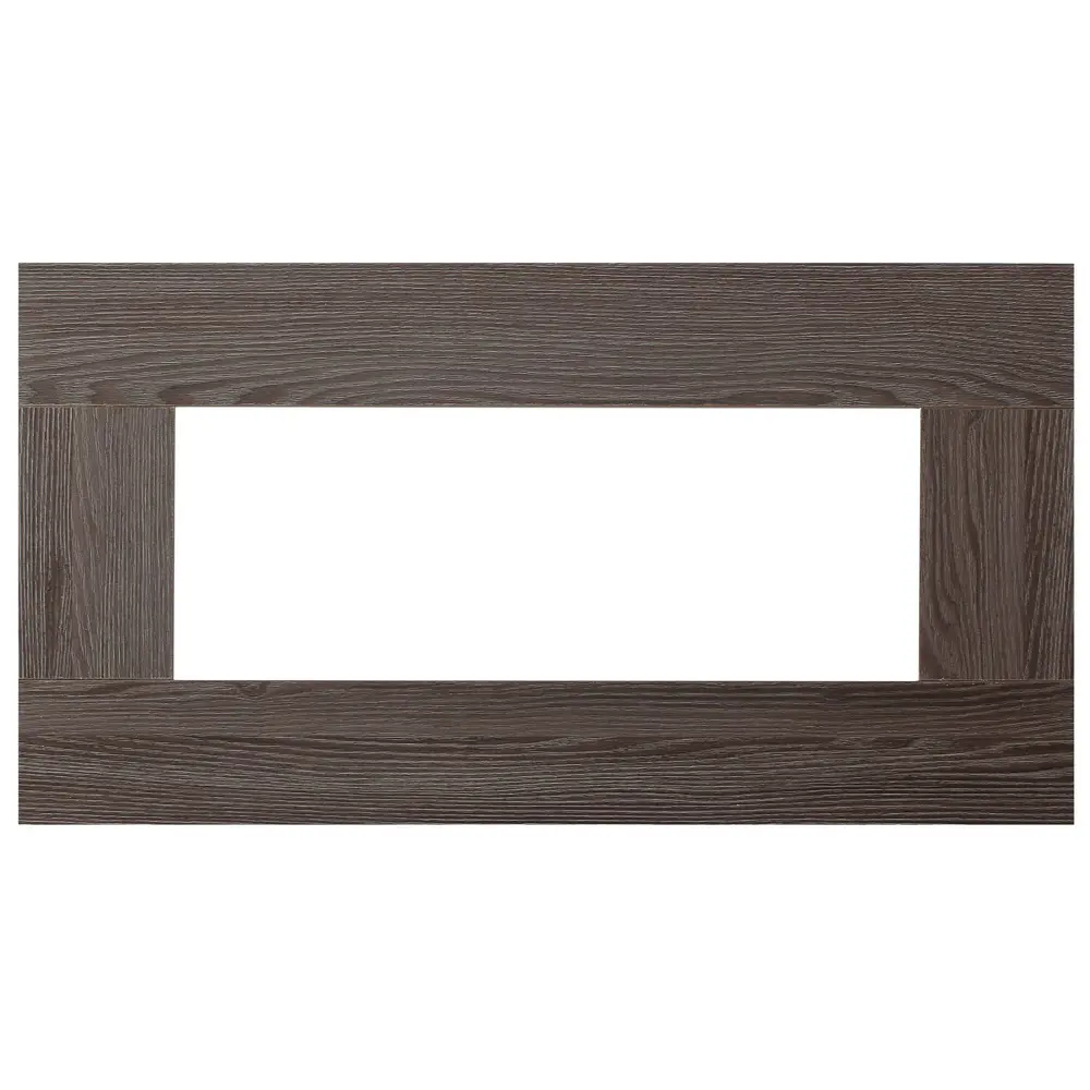 Фото Витрина для шкафа Delinia «Фрейм тёмный» 60x35 см, ЛДСП, цвет коричневый