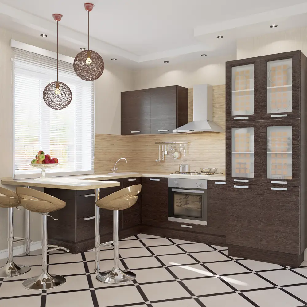 Фото 6 Двери для шкафа Delinia «Шоколад» 40x15 см, МДФ, цвет коричневый, 3 шт. Фото 6 Двери для шкафа Delinia «Шоколад» 40x15 см, МДФ, цвет коричневый, 3 шт.