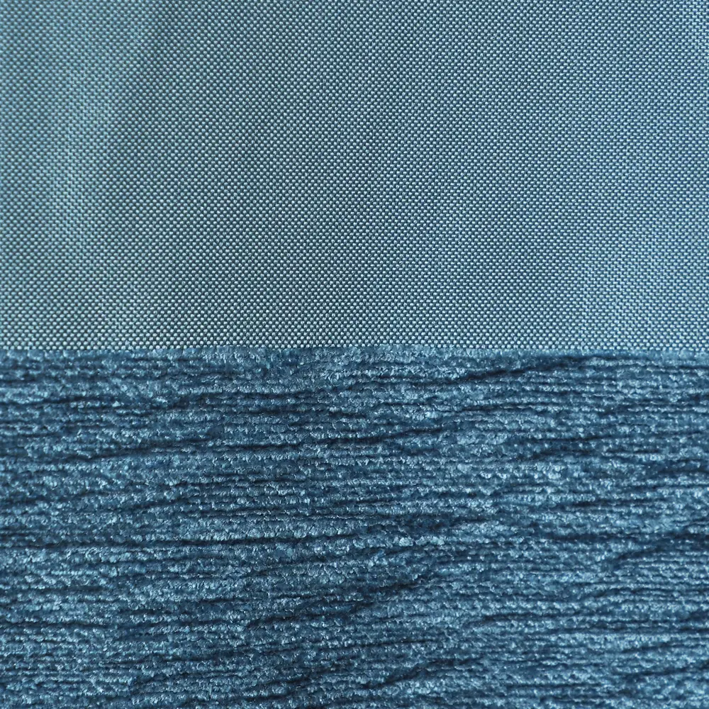 Фото 3 Штора на ленте «Киров», 140х260 см, цвет голубой