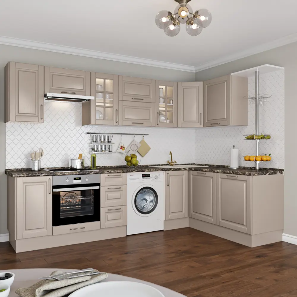 Фото 4 Дверь для шкафа Delinia «Леда бежевая» 80x35 см, МДФ, цвет бежевый Фото 4 Дверь для шкафа Delinia «Леда бежевая» 80x35 см, МДФ, цвет бежевый