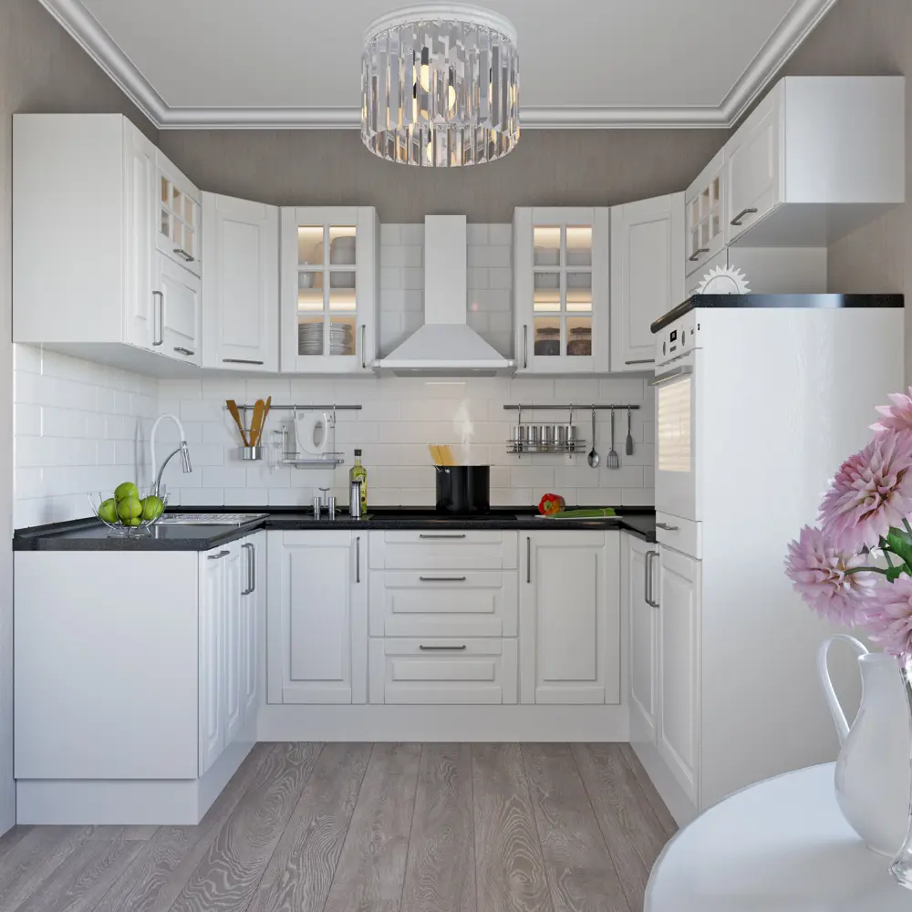 Фото 3 Двери для шкафа Delinia «Леда белая» 80x70 см, МДФ, цвет белый, 3 шт. Фото 3 Двери для шкафа Delinia «Леда белая» 80x70 см, МДФ, цвет белый, 3 шт.