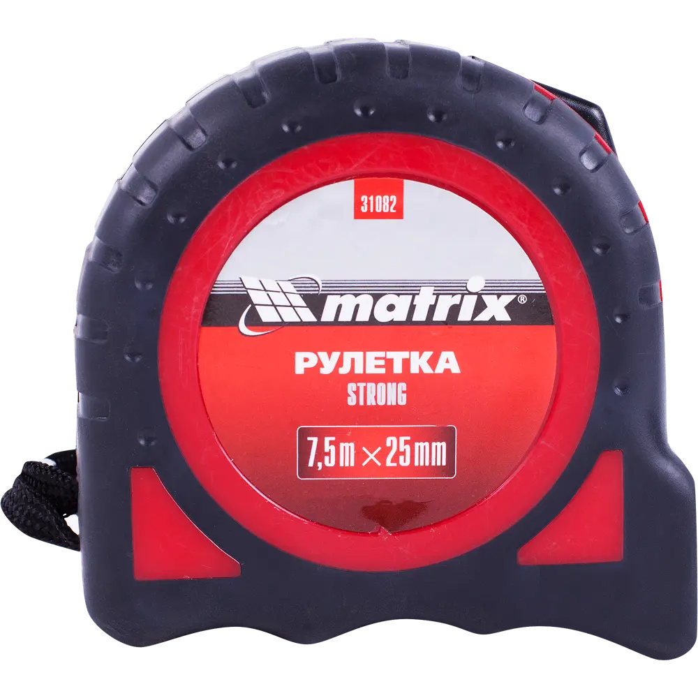 Фото 5 Рулетка Matrix Strong 31082 с автостопом 7.5 м х 25 мм Фото 5 Рулетка Matrix Strong 31082 с автостопом 7.5 м х 25 мм