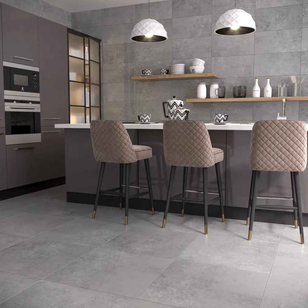 Фото 2 Керамогранит Evidenza Dark 60х60 см 1.44 м2, цвет серый Фото 2 Керамогранит Evidenza Dark 60х60 см 1.44 м2, цвет серый