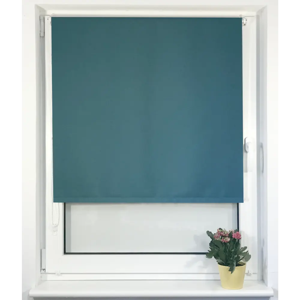 Фото 7 Штора рулонная Blackout Inspire, 50х160 см, цвет голубой Фото 7 Штора рулонная Blackout Inspire, 50х160 см, цвет голубой