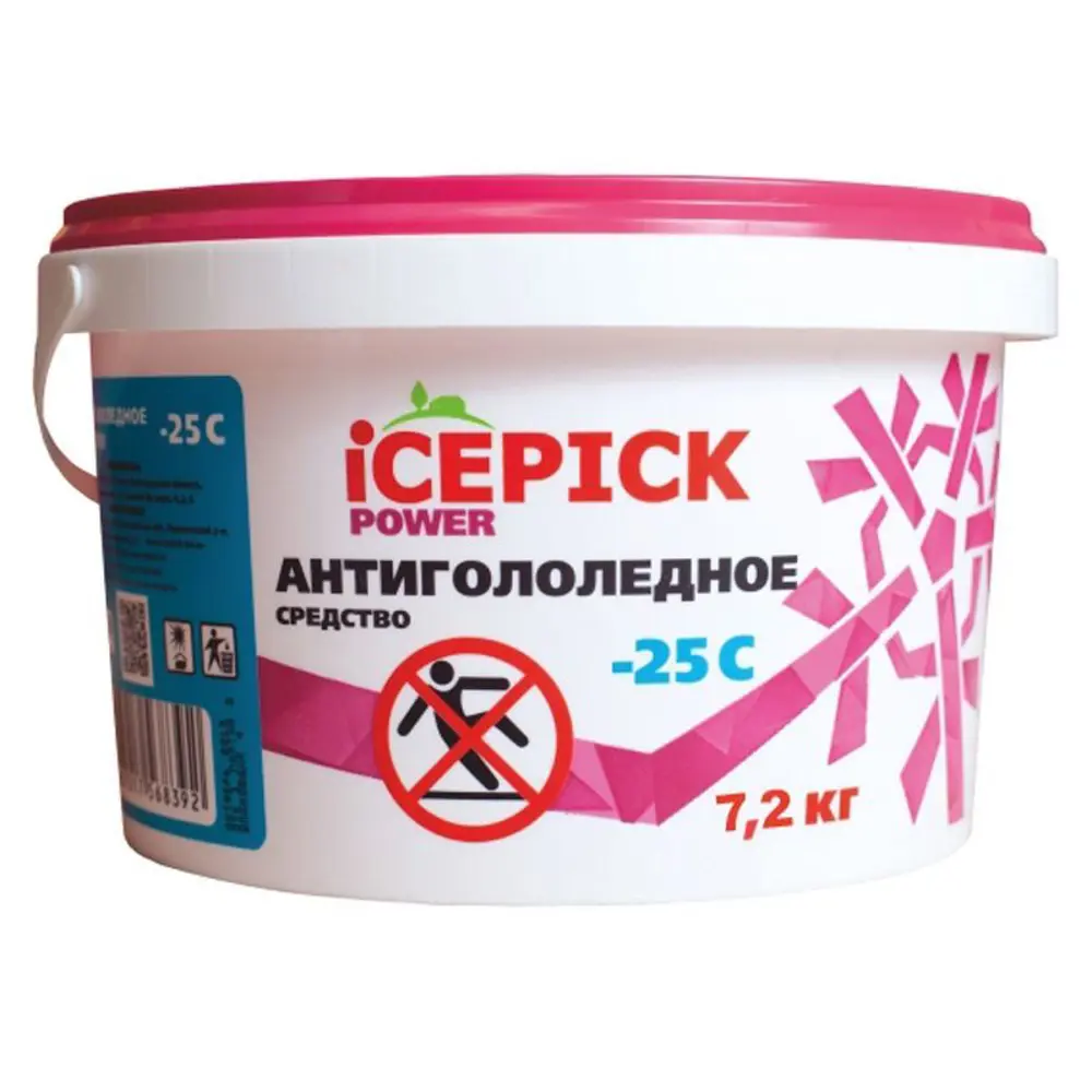 Фото Антигололедное средство ICEPICK POWER, 7,2 кг