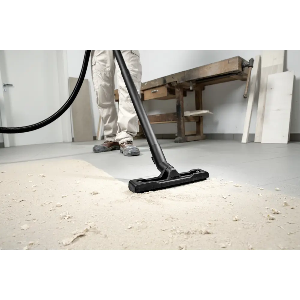 Фото 7 Пылесос Karcher Workshop WD3P, 1000 Вт, 17 л Фото 7 Пылесос Karcher Workshop WD3P, 1000 Вт, 17 л