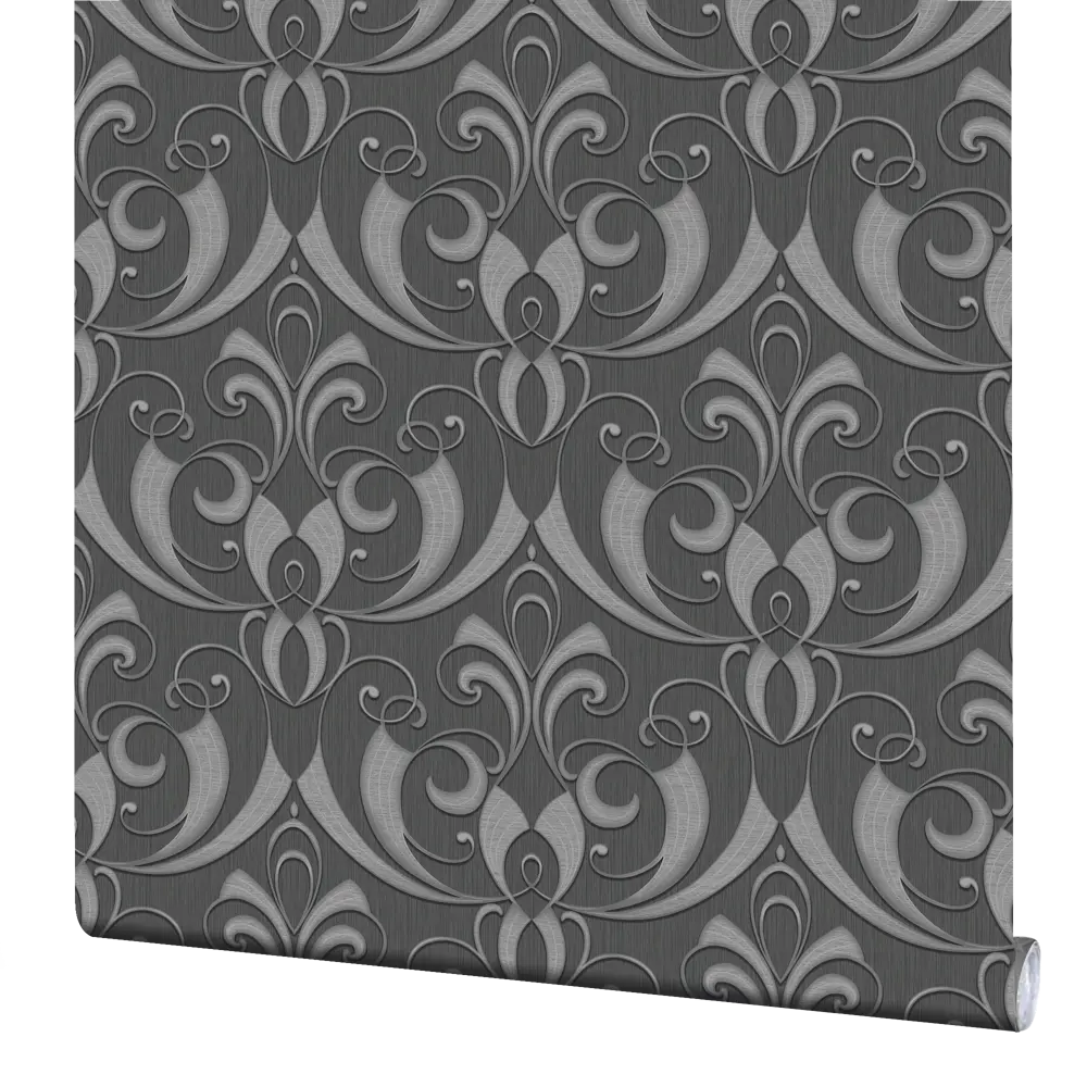 Фото Обои флизелиновые Erismann Elegance чёрные 1.06 м 3633-7 Фото Обои флизелиновые Erismann Elegance чёрные 1.06 м 3633-7