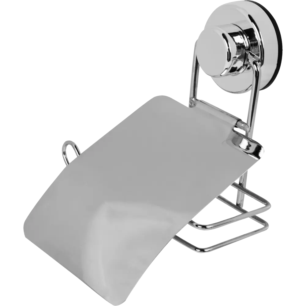 Фото 2 Держатель для туалетной бумаги Sensea «Simply Lock» на присоске, цвет хром Фото 2 Держатель для туалетной бумаги Sensea «Simply Lock» на присоске, цвет хром