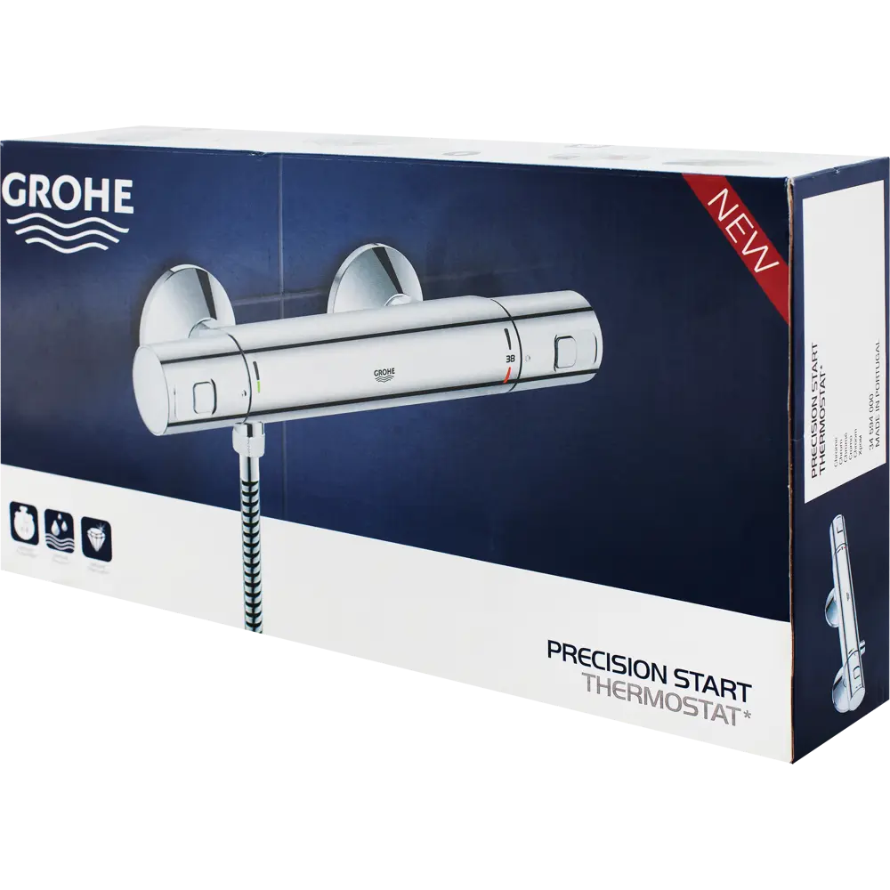Фото 3 Термостат для душа Grohe Precision Start 34594000 Фото 3 Термостат для душа Grohe Precision Start 34594000
