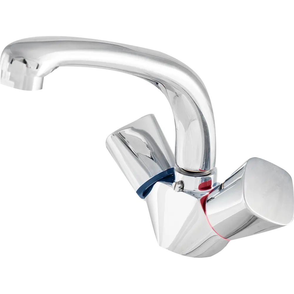 Фото Смеситель для раковины Vidima Modern BA316AA двухвентильный цвет хром Фото Смеситель для раковины Vidima Modern BA316AA двухвентильный цвет хром
