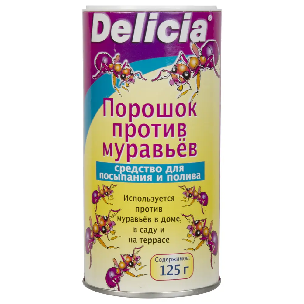 Фото Приманка для муравьёв активная пищевая в виде порошка Delicia 125 г Фото Приманка для муравьёв активная пищевая в виде порошка Delicia 125 г