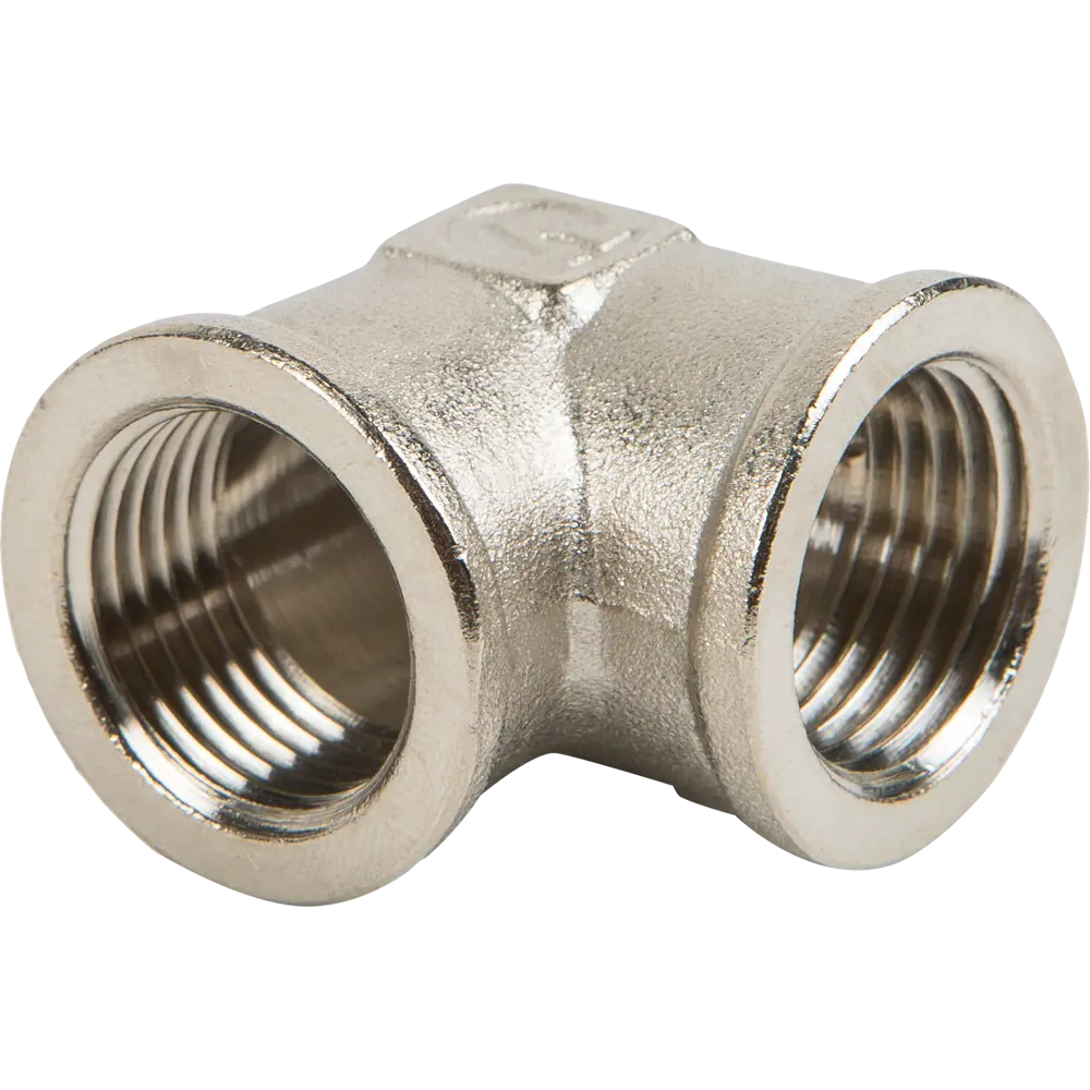 Фото Угол 90° Valtec 1/2" ВР никелированная латунь VTr.090.N.0004 Фото Угол 90° Valtec 1/2" ВР никелированная латунь VTr.090.N.0004