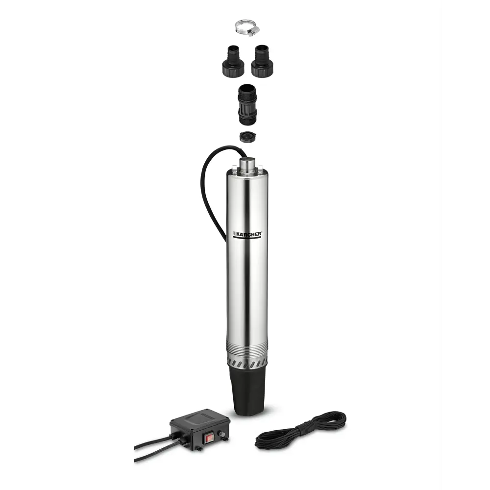 Фото 4 Насос садовый скважинный Karcher BP4 Deep Well, кабель 15м, 4600 л/час Фото 4 Насос садовый скважинный Karcher BP4 Deep Well, кабель 15м, 4600 л/час