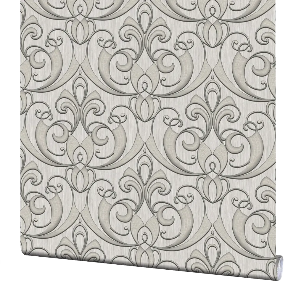 Фото Обои флизелиновые Erismann Elegance серые 1.06 м 3633-6 Фото Обои флизелиновые Erismann Elegance серые 1.06 м 3633-6