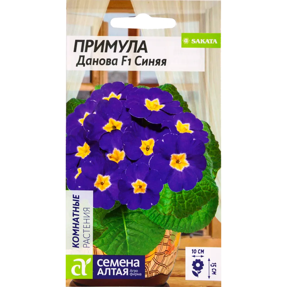 Фото Примула Данова Синяя 5 шт. Фото Примула Данова Синяя 5 шт.