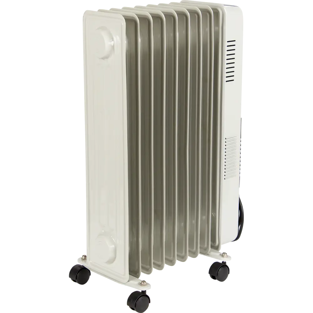 Фото 4 Обогреватель масляный Oasis BB-20T с механическим термостатом, 2400 Вт, 7 секций Фото 4 Обогреватель масляный Oasis BB-20T с механическим термостатом, 2400 Вт, 7 секций