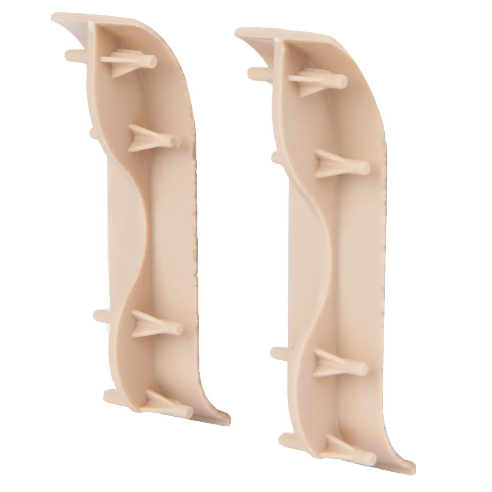 Фото 2 Соединитель для напольного плинтуса BOLES B008 «Сапели» 58 мм 2 шт. Фото 2 Соединитель для напольного плинтуса BOLES B008 «Сапели» 58 мм 2 шт.