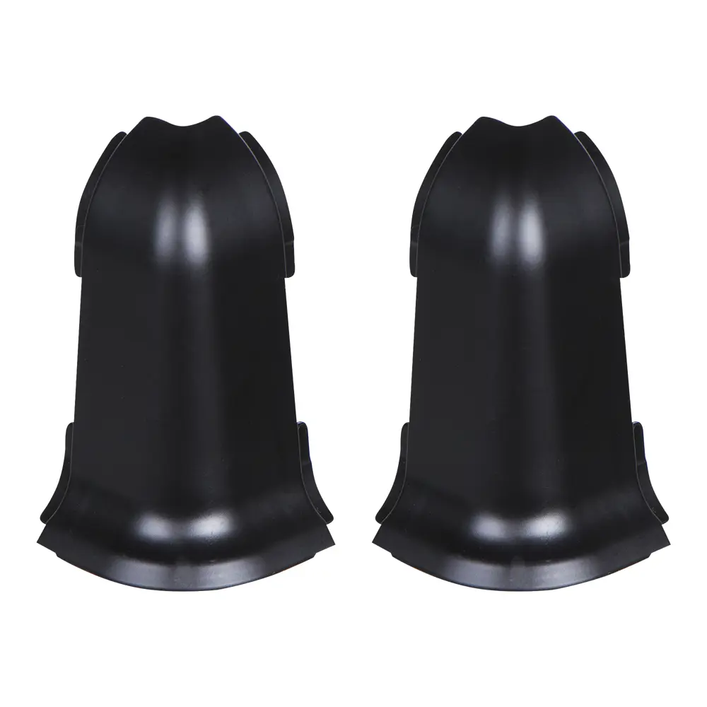 Фото Угол для плинтуса внешний Easy Line 42 «Чёрный» 2 шт.