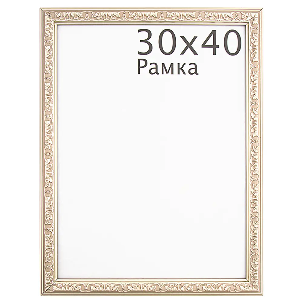 Фото Рамка Nostalgia 30х40 см пластик цвет серебро Фото Рамка Nostalgia 30х40 см пластик цвет серебро