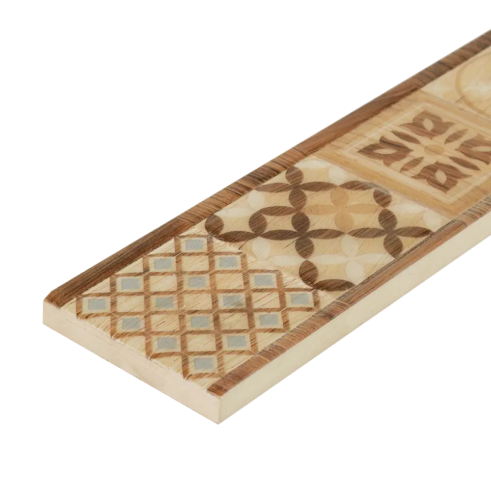 Фото 2 Бордюр Country Wood 60х6 см цвет мультиколор Фото 2 Бордюр Country Wood 60х6 см цвет мультиколор