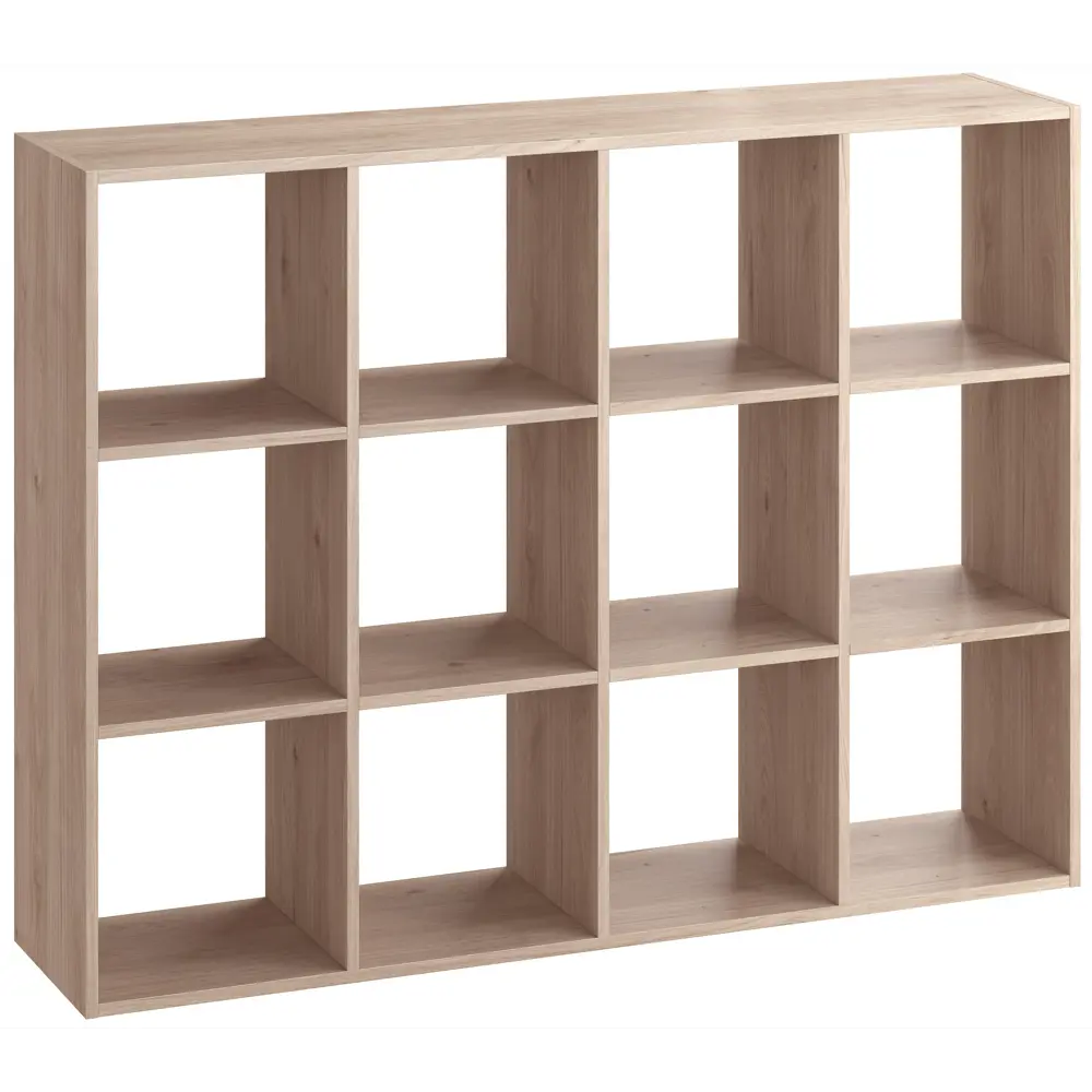 Фото Стеллаж SPACEO KUB 12К, 139х139х31,7 см, цвет дуб