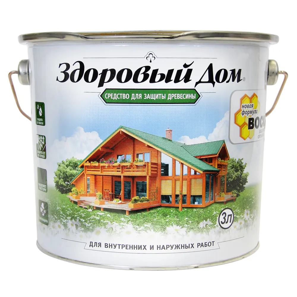 Фото Антисептик Здоровый Дом матовый рябина 3 л Фото Антисептик Здоровый Дом матовый рябина 3 л