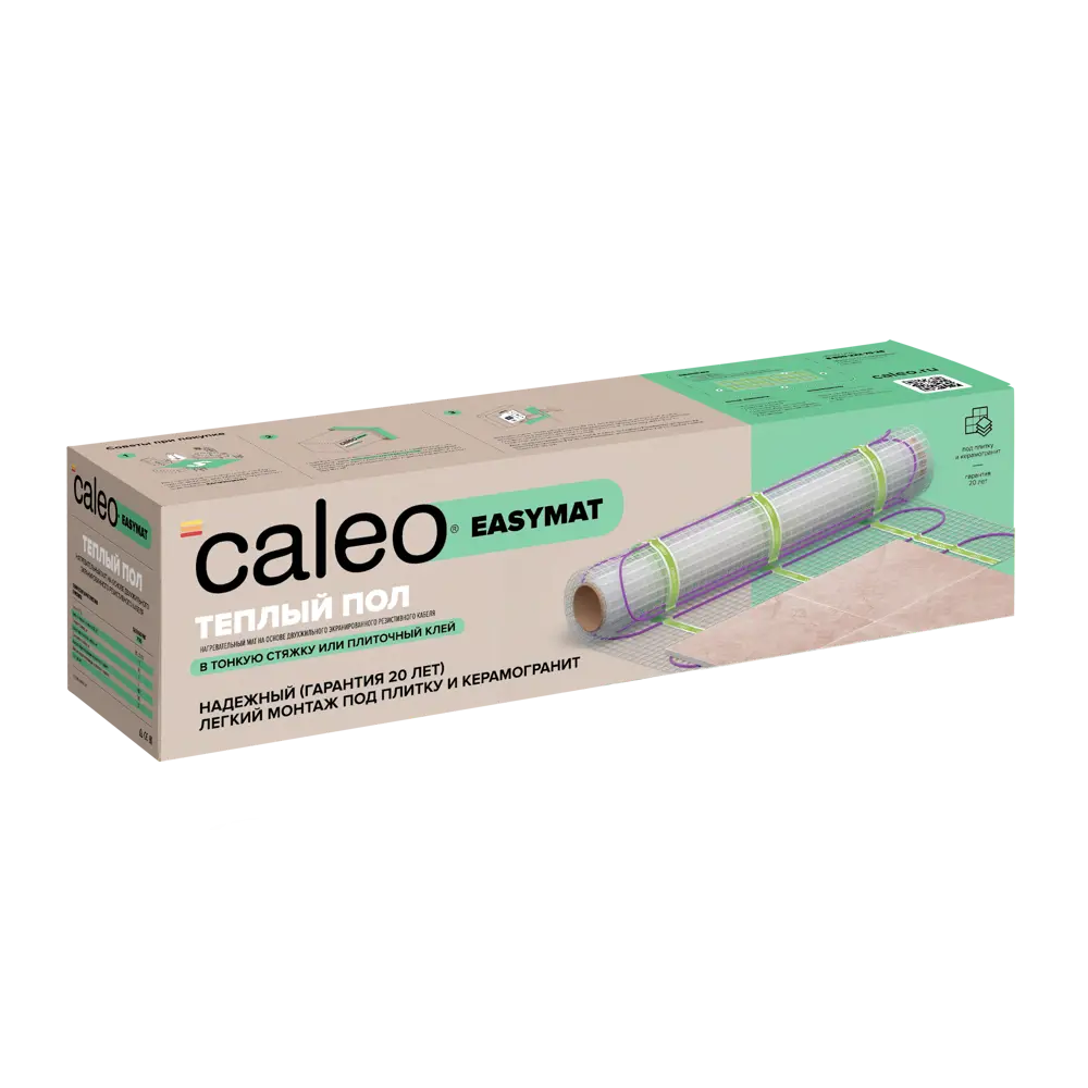 Фото 2 Нагревательный мат для теплого пола Caleo Easymat 10 м², 1400 Вт Фото 2 Нагревательный мат для теплого пола Caleo Easymat 10 м², 1400 Вт
