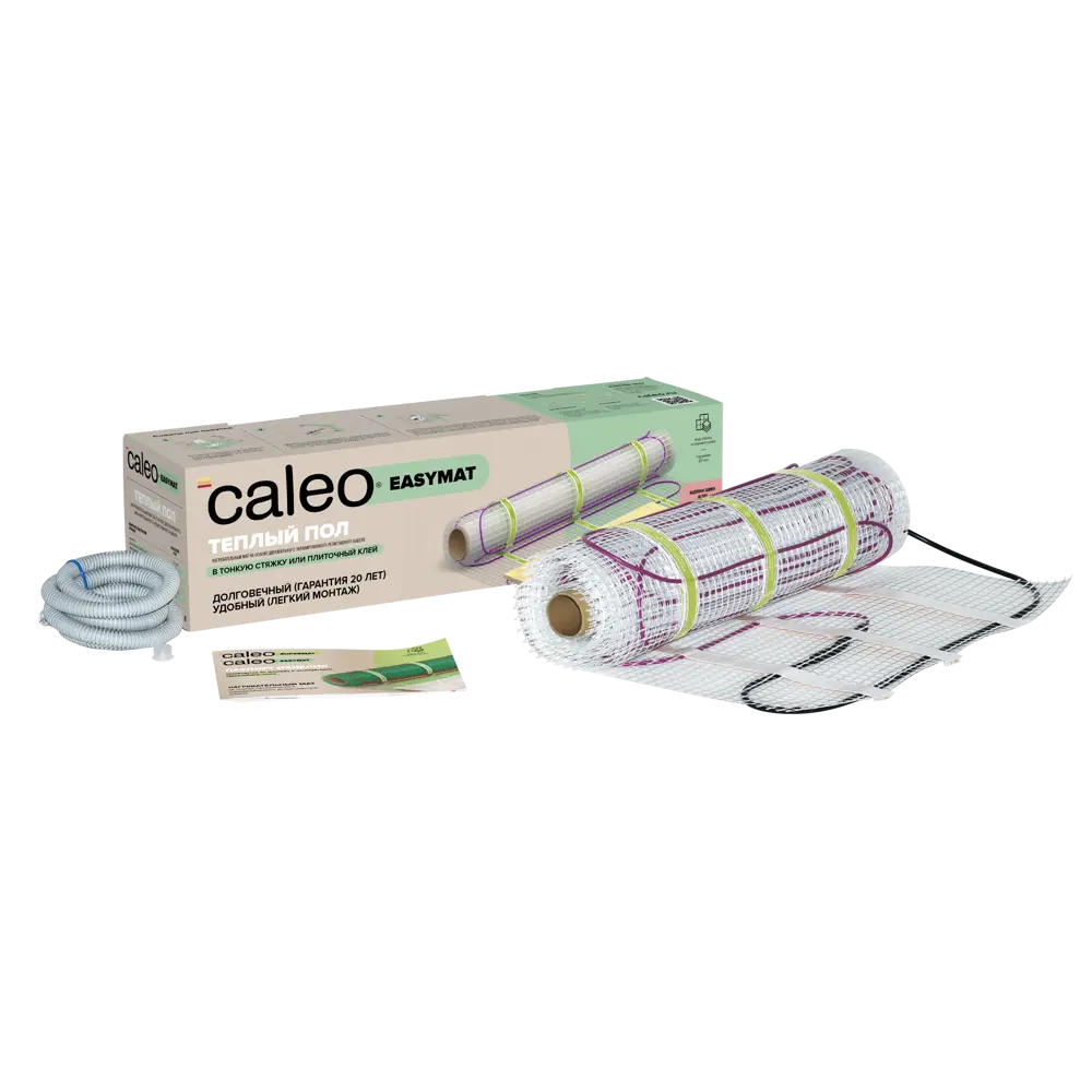 Фото Нагревательный мат для тёплого пола Caleo Easymat 3.6 м² 504 Вт Фото Нагревательный мат для тёплого пола Caleo Easymat 3.6 м² 504 Вт