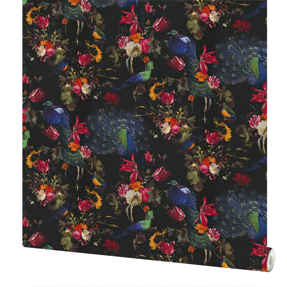Фото Обои флизелиновые Erismann Wild Mix чёрные 1.06 м 12010-15 Фото Обои флизелиновые Erismann Wild Mix чёрные 1.06 м 12010-15