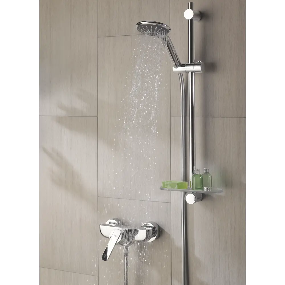 Фото 4 Комплект душевой Grohe Vitalio Joy 3 режима цвет хром Фото 4 Комплект душевой Grohe Vitalio Joy 3 режима цвет хром