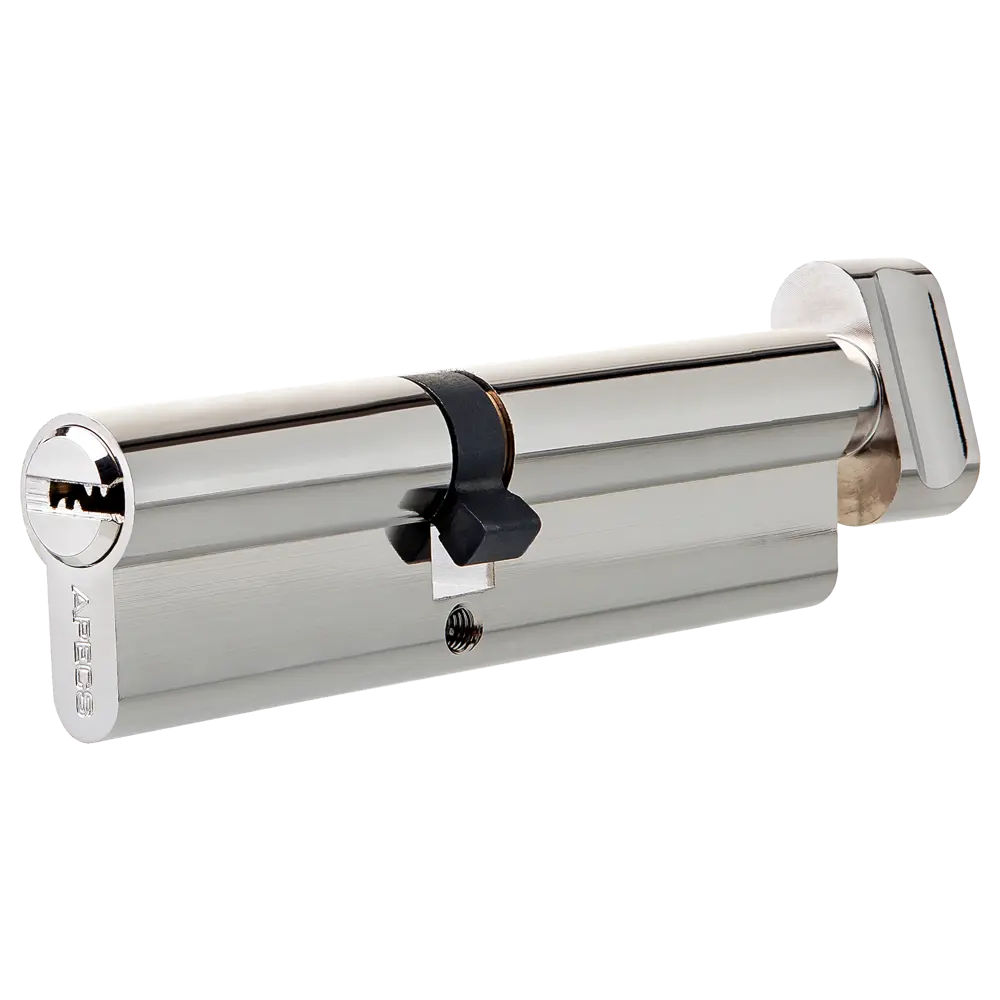 Фото Цилиндр Apecs SM-120(55/65C)-C-NI, 55x65 мм, ключ/вертушка, цвет никель Фото Цилиндр Apecs SM-120(55/65C)-C-NI, 55x65 мм, ключ/вертушка, цвет никель
