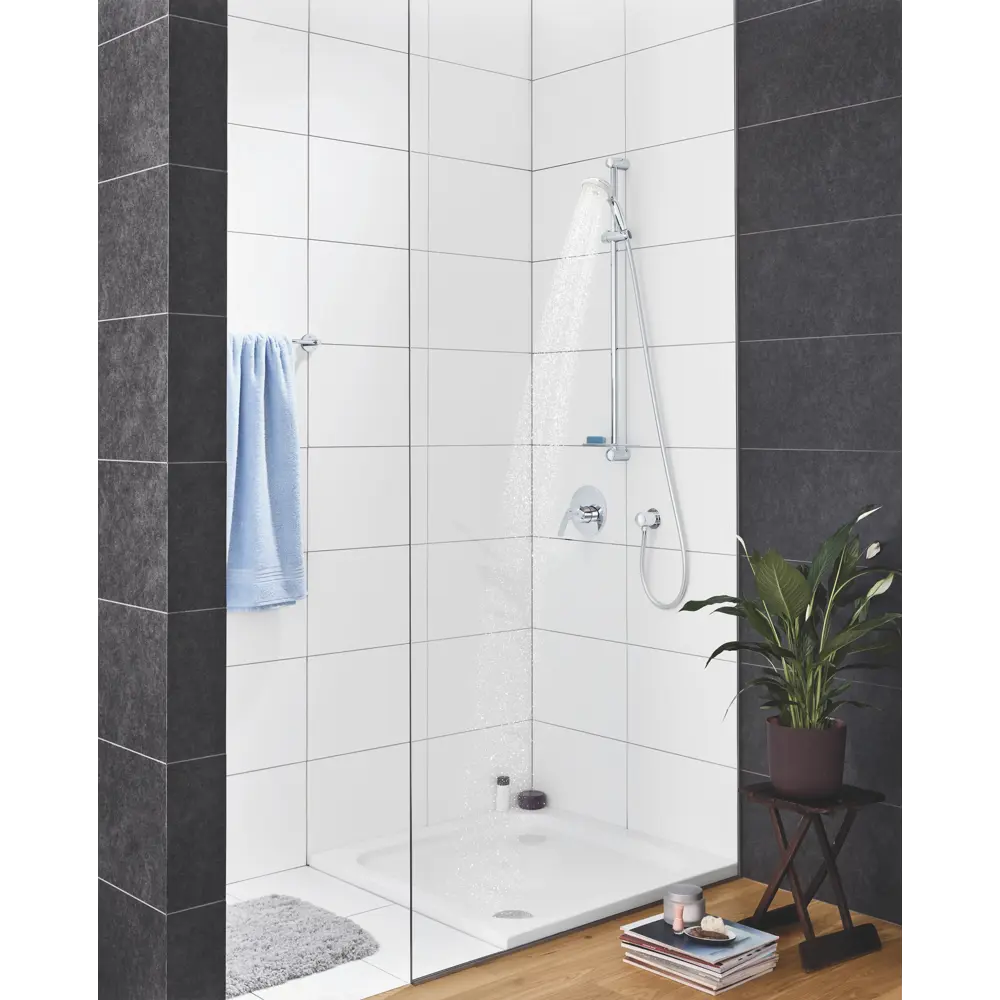 Фото 8 Набор для душа Grohe New Tempesta 100 4 режима цвет хром