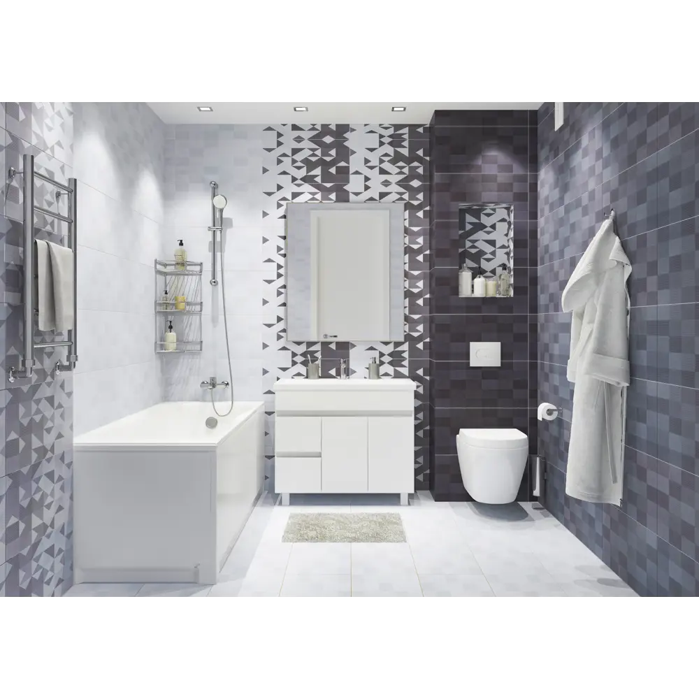 Фото 5 Плитка настенная «Пантон» 7 тип 1 60x30 см 1.98 м² Фото 5 Плитка настенная «Пантон» 7 тип 1 60x30 см 1.98 м²