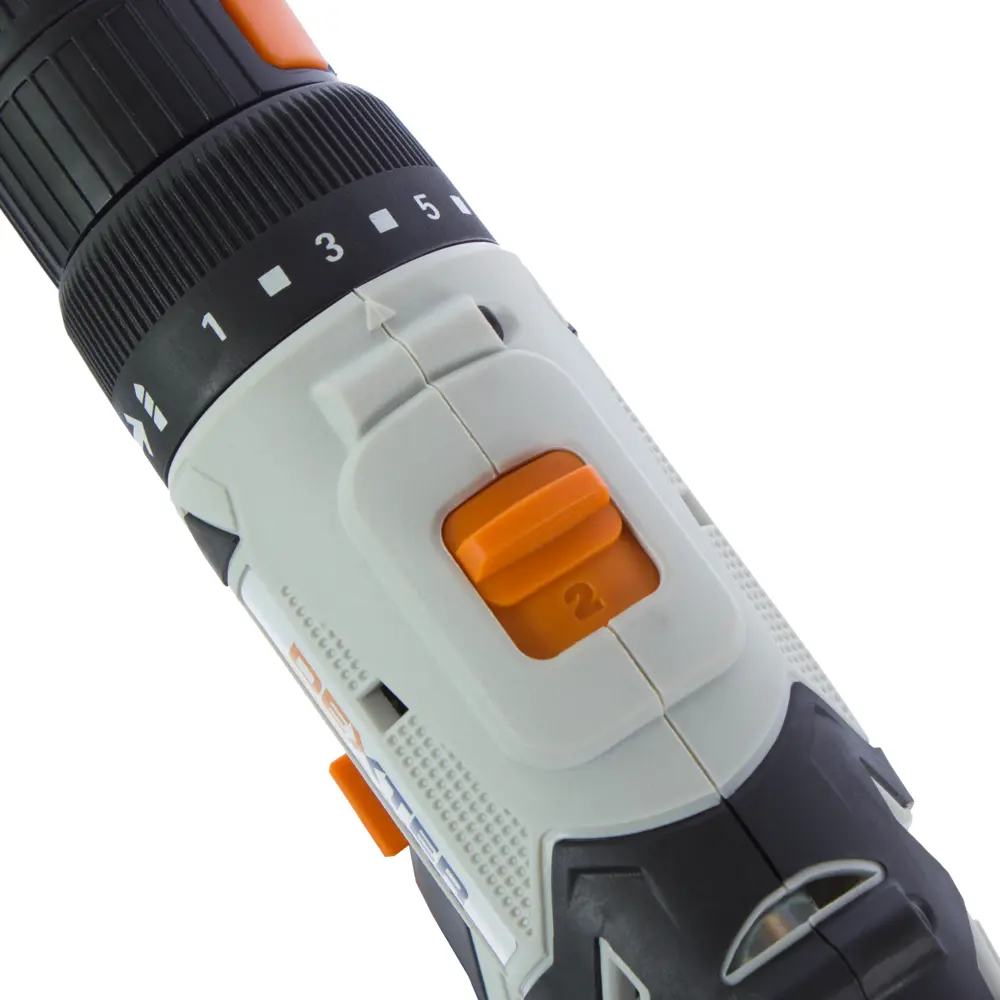 Фото 4 Дрель-шуруповерт аккумуляторная Dexter Power CDT219LD.4, 18 В Li-ion 2 Ач