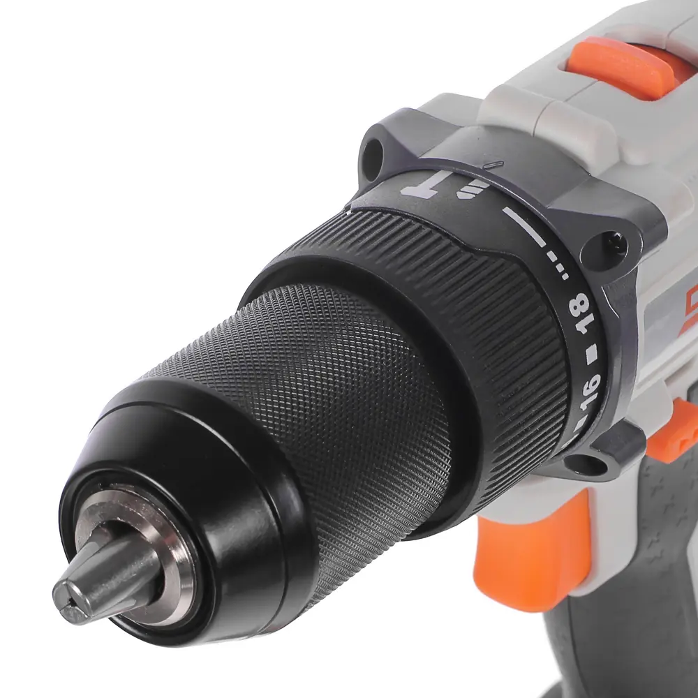 Фото 3 Дрель-шуруповерт бесщеточная ударная Dexter Power CDI218BD.2, 18 В Li-ion 2 Ач