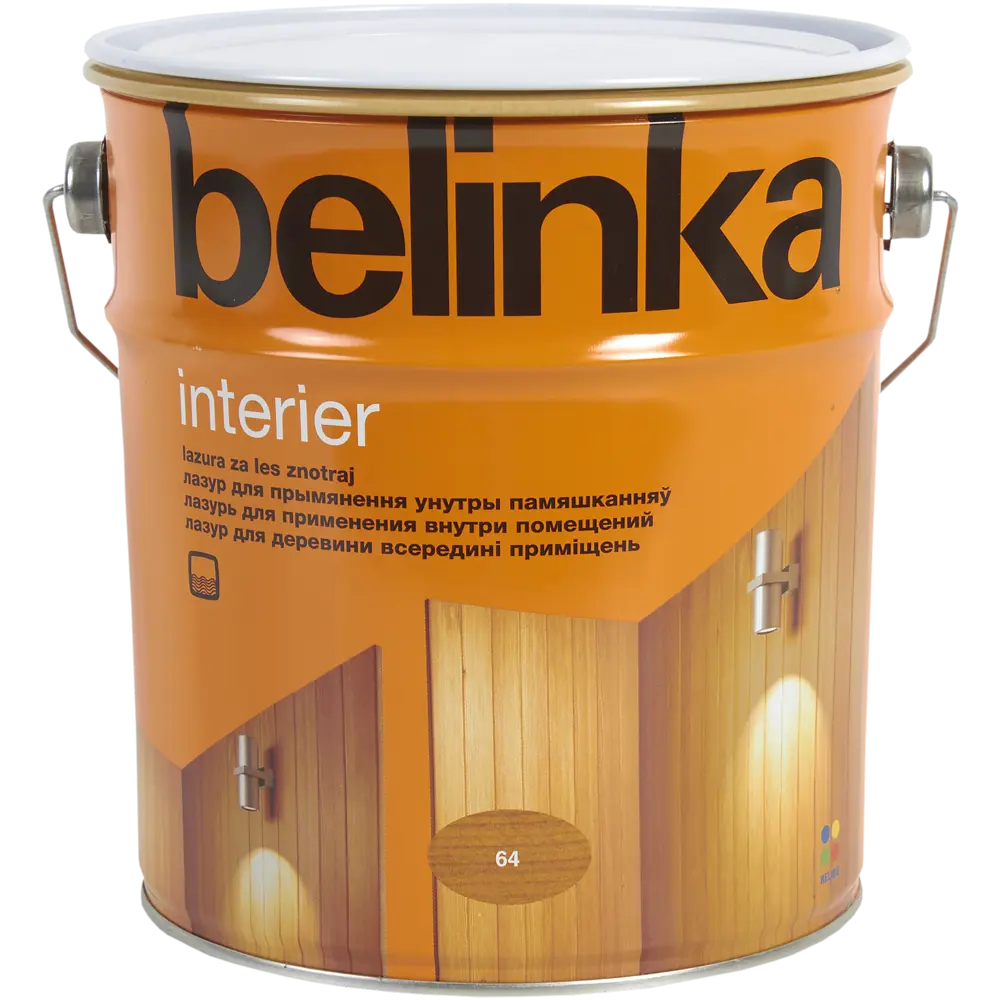 Фото Пропитка Belinka Interier 2.5 л цвет горчично желтый Фото Пропитка Belinka Interier 2.5 л цвет горчично желтый
