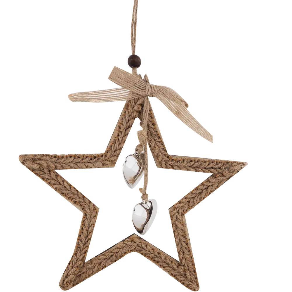 Фото Ёлочное украшение на подвесе «Звезда» Фото Ёлочное украшение на подвесе «Звезда»
