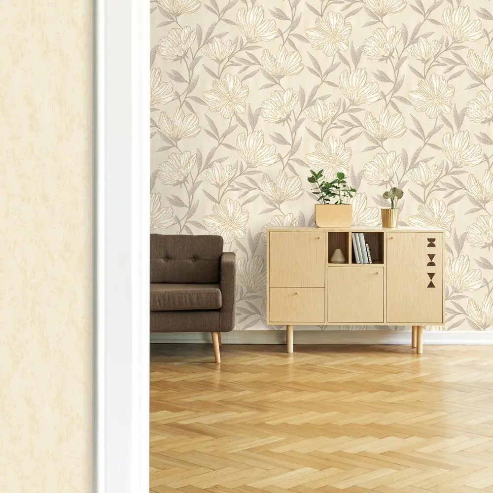 Фото 5 Обои флизелиновые Euro Decor Crocus бежевые 1.06 м 7012-01 Фото 5 Обои флизелиновые Euro Decor Crocus бежевые 1.06 м 7012-01