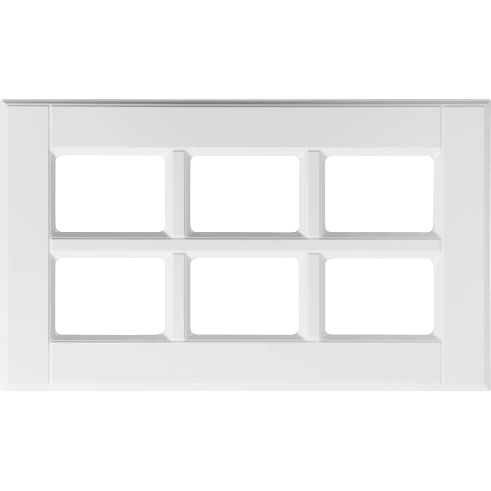 Фото Витрина для шкафа Delinia «Леда белая» 60x35 см, МДФ, цвет белый Фото Витрина для шкафа Delinia «Леда белая» 60x35 см, МДФ, цвет белый