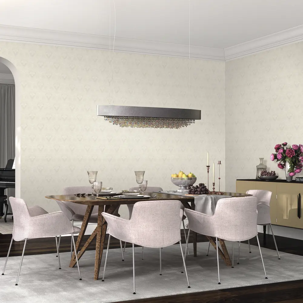 Фото 4 Обои флизелиновые Rasch Chatelaine II белые 1.06 м RA 955408