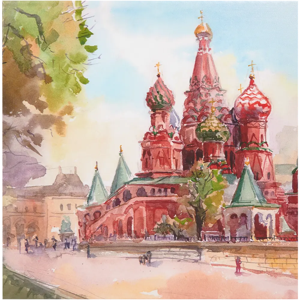 Фото Картина на холсте «Храм» 30x30 см Фото Картина на холсте «Храм» 30x30 см