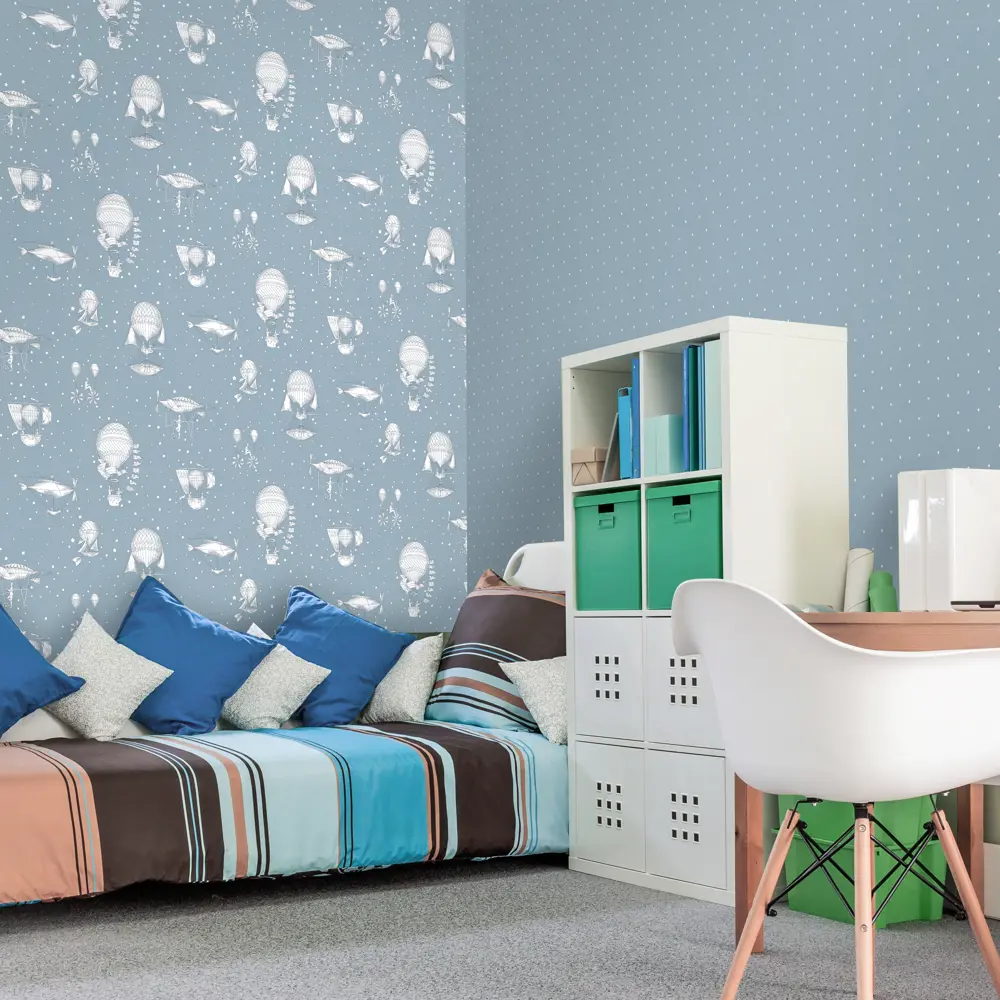 Фото 4 Обои флизелиновые Wallfashion Jack&Rose Junior синие 0.53 м JR1104 Фото 4 Обои флизелиновые Wallfashion Jack&Rose Junior синие 0.53 м JR1104