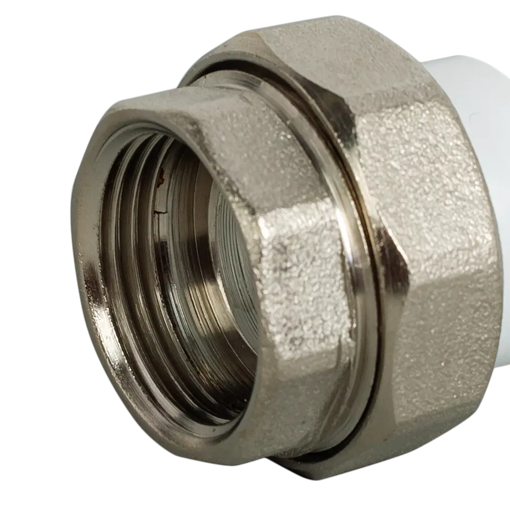 Фото 2 Муфта разъемная Valfex 1/2"x25 мм ВР полипропилен 10155115 Фото 2 Муфта разъемная Valfex 1/2"x25 мм ВР полипропилен 10155115