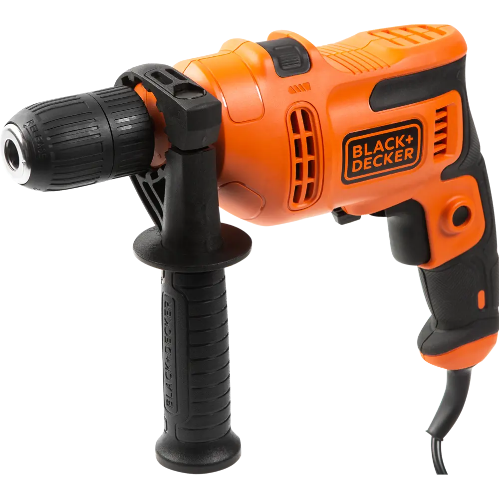 Фото Ударная дрель Black&Decker BEH200-QS, 500Вт Фото Ударная дрель Black&Decker BEH200-QS, 500Вт