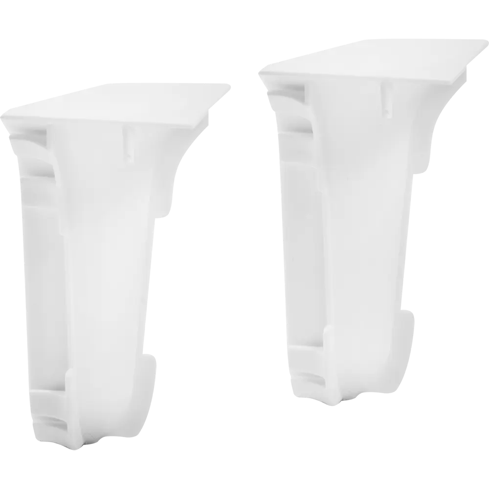 Фото 2 Угол для плинтуса внутренний «Белый», высота 60 мм, 2 шт. Фото 2 Угол для плинтуса внутренний «Белый», высота 60 мм, 2 шт.