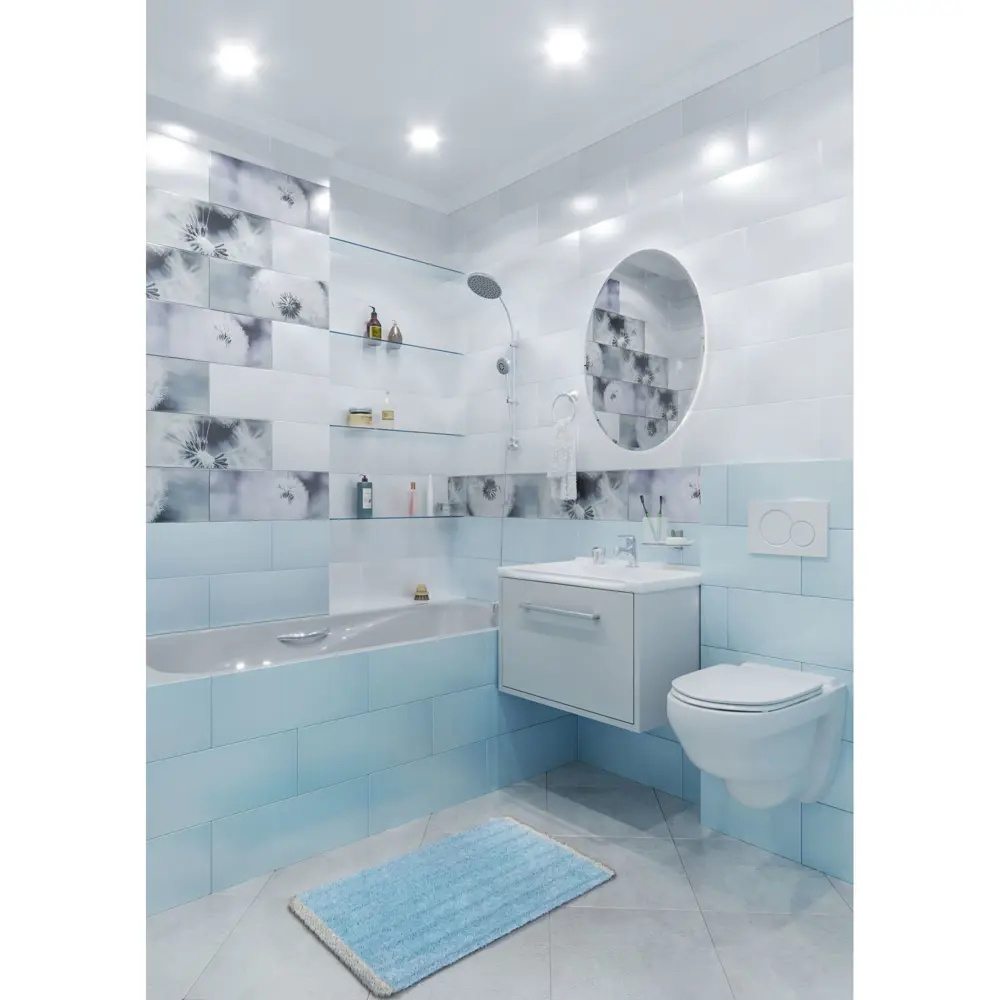 Фото 6 Плитка настенная «Концепт» 7С 50x20 см 1.4 м² цвет белый Фото 6 Плитка настенная «Концепт» 7С 50x20 см 1.4 м² цвет белый